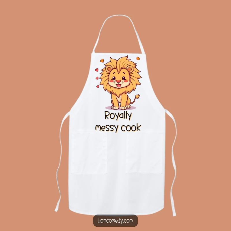 Funny Lion Mane Juggler Apron - Proud Chef Leo Wear, Hilarious Kitchen Gift
