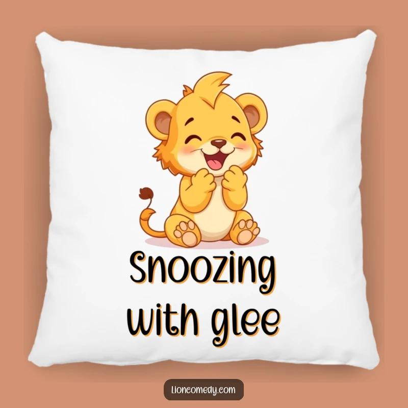 Soft Funny Lion Cub Clap Pillow - Cozy Joyful Baby Animal Decor Gift