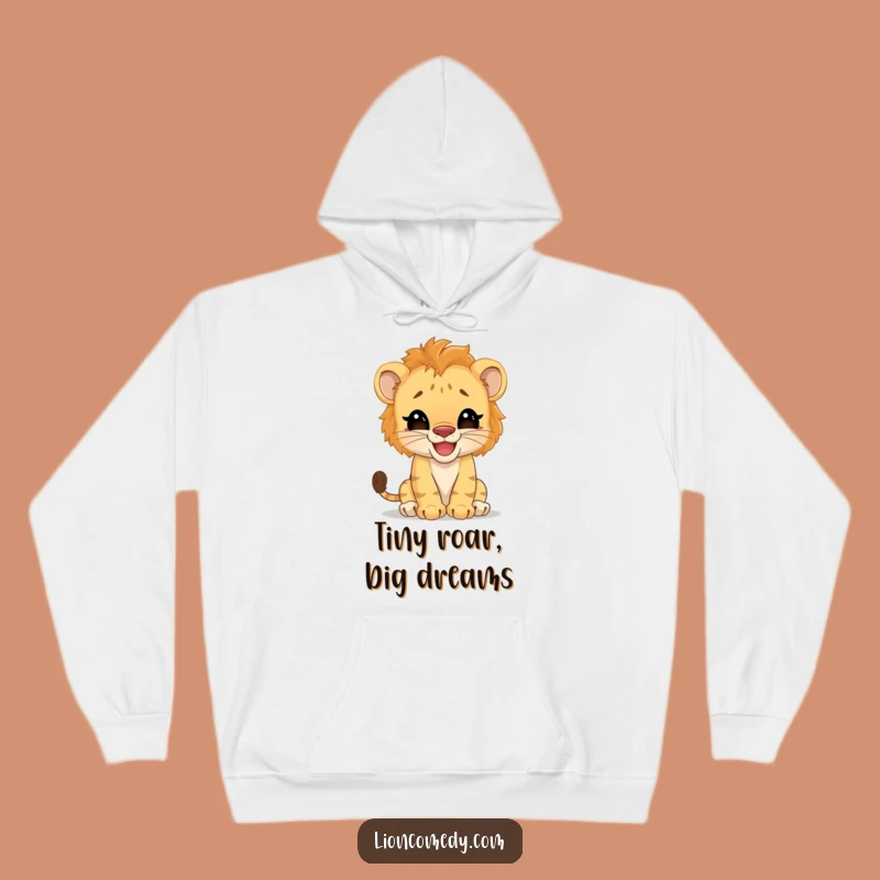 Funny Lion Cub Hoodie: Cozy Up with a Giggling Pretender, The Perfect Warm Funny Gift!