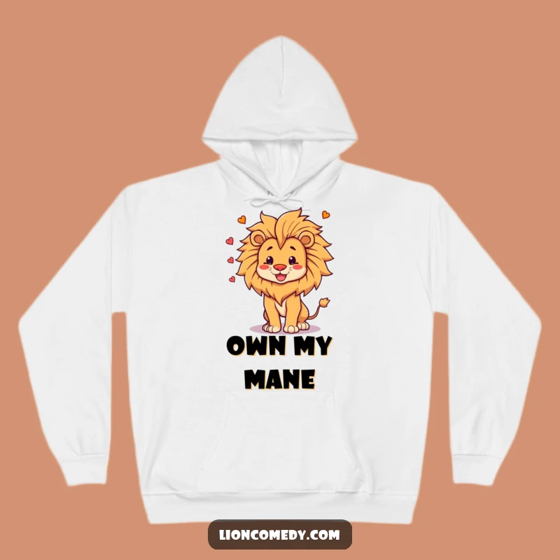 Funny Lion Mane Juggler Hoodie - Cozy & Comical Proud Leo Wear, Great Gift
