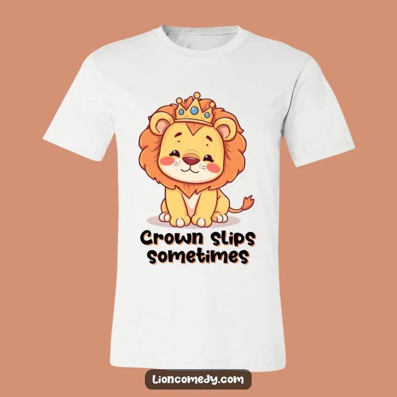 Funny Kawaii Lion King Stumbling T-Shirt: Royal Fail Tee Gift