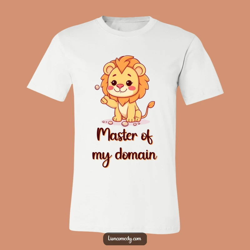 Funny Kawaii Lion Juggling Tee - Curious & Skillful Style Gift