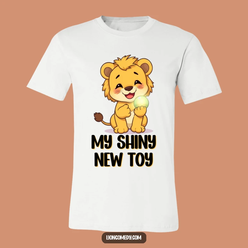 Funny Giggling Cub T-Shirt: Magical Orb Glow, Hilarious Tee